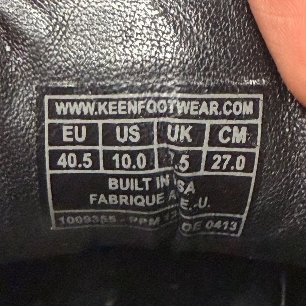 Keen Womens Green/grey Hiking Shoes size 10 outdoor adventure‎ traction gorpcore - Picture 5 of 9